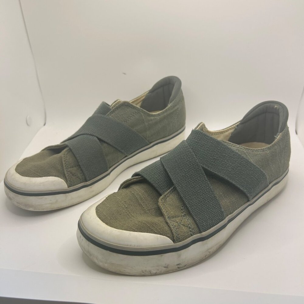 KEEN Elsa III Gore Green Cross-Strap Slip-On Shoes green Size 9 - Picture 6 of 9